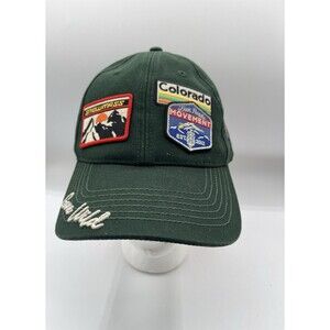 Free People Movement American Needle Hat Mountain Green Baseball Cap Gym NWT